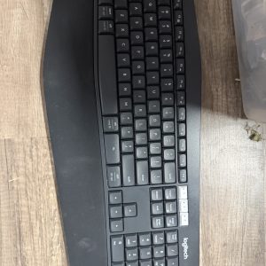 Logitech K850 Wireless Keyboard - Bluetooth + Unifying Receiver, Palm Rest - photo 1