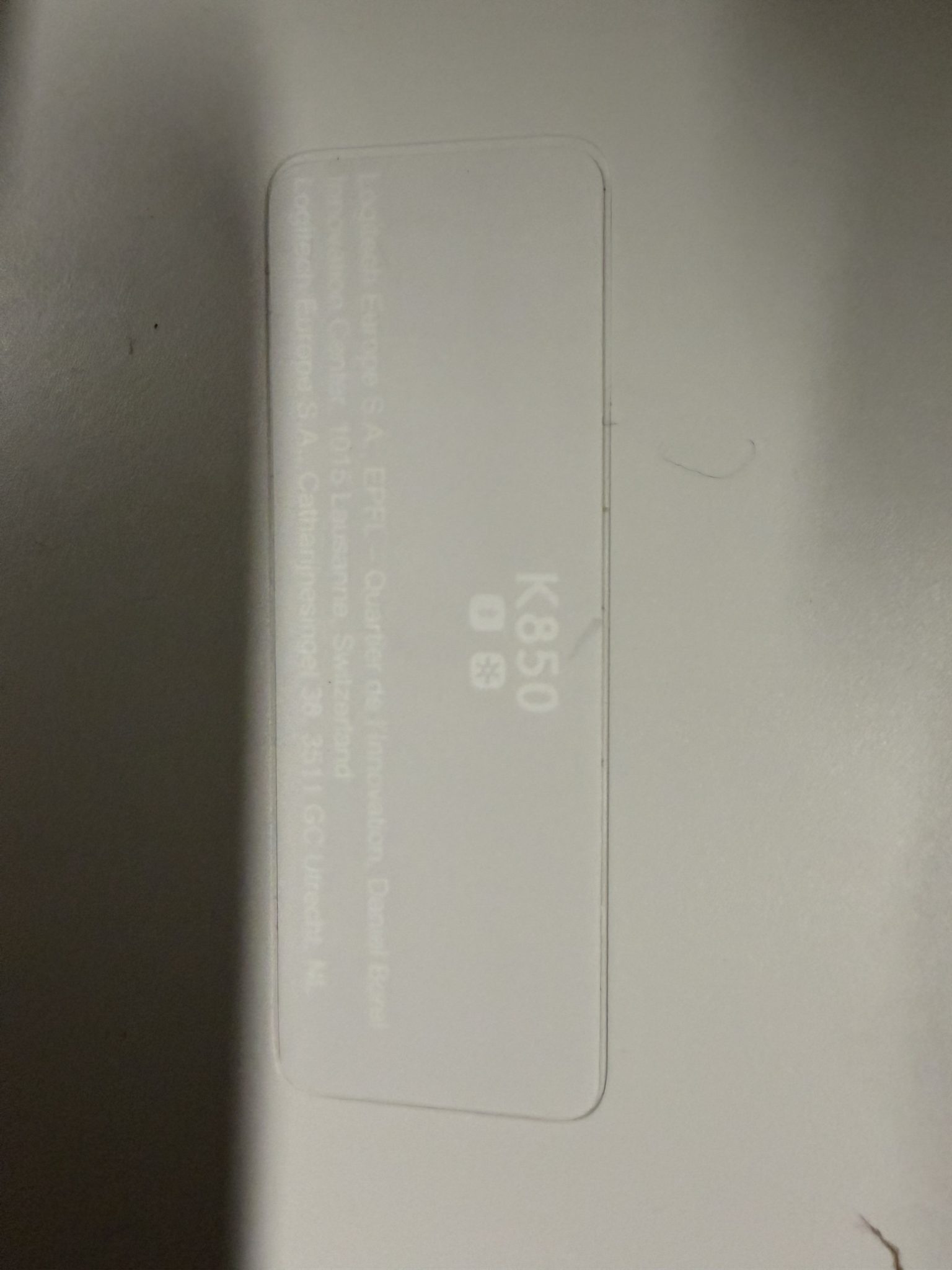 Logitech K850 Wireless Keyboard - Bluetooth + Unifying Receiver, Palm Rest - photo 2